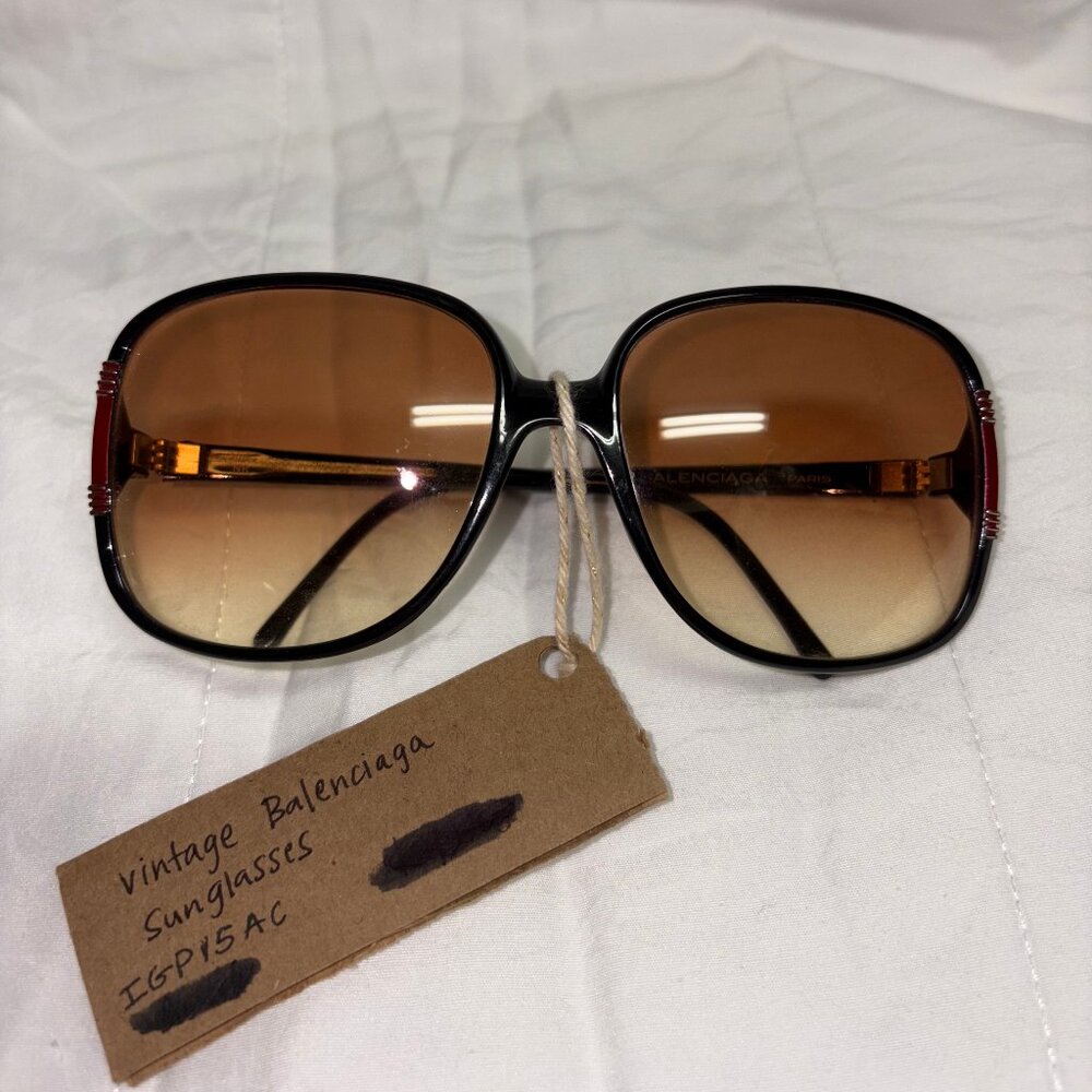80s Vintage Balenciaga Sunglasses